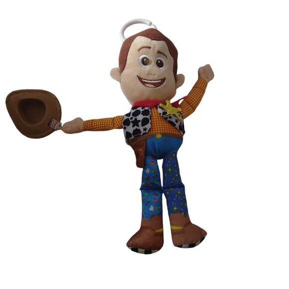 Lamaze Disney Pixar Toy Story Woody Baby Activity Rattle Crinkle Teether - Picture 1 of 5